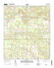Denton Georgia Current topographic map, 1:24000 scale, 7.5 X 7.5 Minute, Year 2014