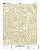 Dexter Georgia Current topographic map, 1:24000 scale, 7.5 X 7.5 Minute, Year 2014