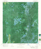 Dinner Pond Georgia Historical topographic map, 1:24000 scale, 7.5 X 7.5 Minute, Year 1965