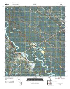 Doctortown Georgia Historical topographic map, 1:24000 scale, 7.5 X 7.5 Minute, Year 2011