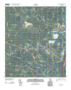 Dorchester Georgia Historical topographic map, 1:24000 scale, 7.5 X 7.5 Minute, Year 2011