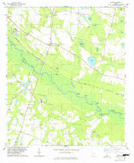 Dover Georgia Historical topographic map, 1:24000 scale, 7.5 X 7.5 Minute, Year 1978