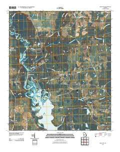 Drayton Georgia Historical topographic map, 1:24000 scale, 7.5 X 7.5 Minute, Year 2011