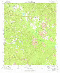 Dry Branch Georgia Historical topographic map, 1:24000 scale, 7.5 X 7.5 Minute, Year 1973
