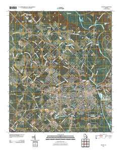 Dublin Georgia Historical topographic map, 1:24000 scale, 7.5 X 7.5 Minute, Year 2011
