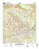 Dublin Georgia Current topographic map, 1:24000 scale, 7.5 X 7.5 Minute, Year 2014