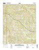 Durand Georgia Current topographic map, 1:24000 scale, 7.5 X 7.5 Minute, Year 2014