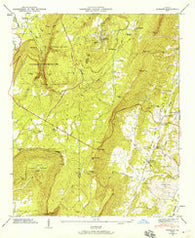 Durham Georgia Historical topographic map, 1:24000 scale, 7.5 X 7.5 Minute, Year 1946