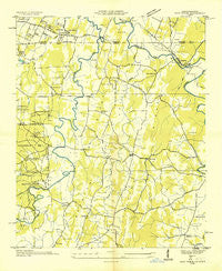 East Ridge Tennessee Historical topographic map, 1:24000 scale, 7.5 X 7.5 Minute, Year 1935