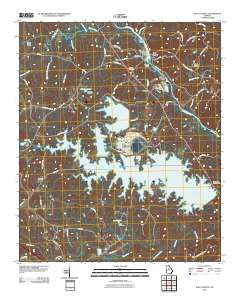East Juliette Georgia Historical topographic map, 1:24000 scale, 7.5 X 7.5 Minute, Year 2011