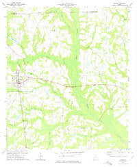 Edison Georgia Historical topographic map, 1:24000 scale, 7.5 X 7.5 Minute, Year 1973
