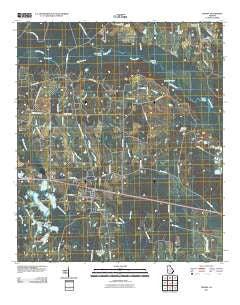 Enigma Georgia Historical topographic map, 1:24000 scale, 7.5 X 7.5 Minute, Year 2011