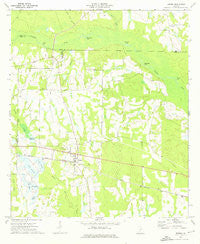 Enigma Georgia Historical topographic map, 1:24000 scale, 7.5 X 7.5 Minute, Year 1973