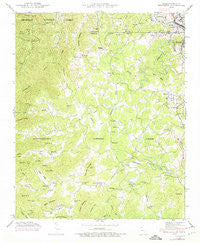 Epworth Georgia Historical topographic map, 1:24000 scale, 7.5 X 7.5 Minute, Year 1941