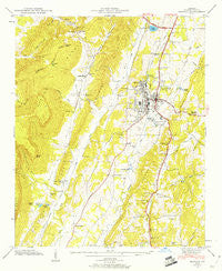 Estelle Georgia Historical topographic map, 1:24000 scale, 7.5 X 7.5 Minute, Year 1946