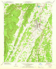 Estelle Georgia Historical topographic map, 1:24000 scale, 7.5 X 7.5 Minute, Year 1946