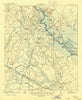Everett City Georgia Historical topographic map, 1:62500 scale, 15 X 15 Minute, Year 1920