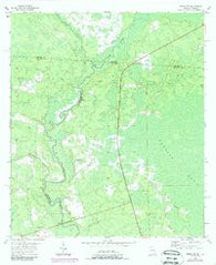 Fargo SW Florida Historical topographic map, 1:24000 scale, 7.5 X 7.5 Minute, Year 1955