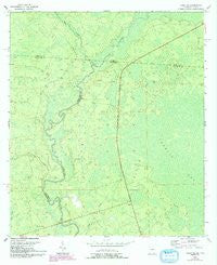 Fargo SW Florida Historical topographic map, 1:24000 scale, 7.5 X 7.5 Minute, Year 1955