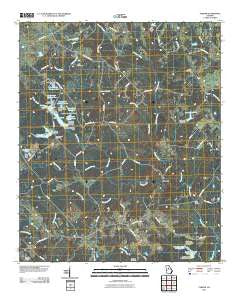 Farrar Georgia Historical topographic map, 1:24000 scale, 7.5 X 7.5 Minute, Year 2011