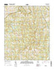 Farrar Georgia Current topographic map, 1:24000 scale, 7.5 X 7.5 Minute, Year 2014
