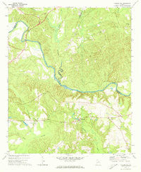 Fickling Mill Georgia Historical topographic map, 1:24000 scale, 7.5 X 7.5 Minute, Year 1971