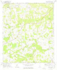 Finleyson West Georgia Historical topographic map, 1:24000 scale, 7.5 X 7.5 Minute, Year 1972