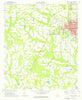 Fitzgerald West Georgia Historical topographic map, 1:24000 scale, 7.5 X 7.5 Minute, Year 1973