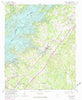 Flowery Branch Georgia Historical topographic map, 1:24000 scale, 7.5 X 7.5 Minute, Year 1964