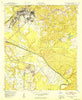 Fort Benning Georgia Historical topographic map, 1:24000 scale, 7.5 X 7.5 Minute, Year 1950