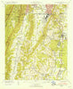 Fort Oglethorpe Georgia Historical topographic map, 1:24000 scale, 7.5 X 7.5 Minute, Year 1942