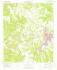 Fort Valley West Georgia Historical topographic map, 1:24000 scale, 7.5 X 7.5 Minute, Year 1973