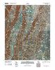Fort Oglethorpe Georgia Historical topographic map, 1:24000 scale, 7.5 X 7.5 Minute, Year 2010