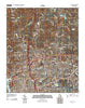 Fortson Georgia Historical topographic map, 1:24000 scale, 7.5 X 7.5 Minute, Year 2011
