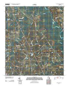 Four Points Georgia Historical topographic map, 1:24000 scale, 7.5 X 7.5 Minute, Year 2011