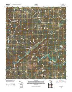 Frolona Georgia Historical topographic map, 1:24000 scale, 7.5 X 7.5 Minute, Year 2011