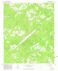 Frolona Georgia Historical topographic map, 1:24000 scale, 7.5 X 7.5 Minute, Year 1964