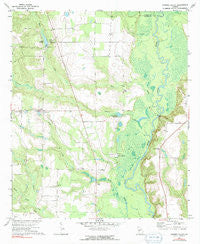 Garden Valley Georgia Historical topographic map, 1:24000 scale, 7.5 X 7.5 Minute, Year 1971