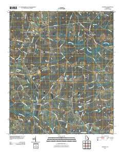 Garfield Georgia Historical topographic map, 1:24000 scale, 7.5 X 7.5 Minute, Year 2011