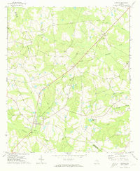 Garfield Georgia Historical topographic map, 1:24000 scale, 7.5 X 7.5 Minute, Year 1971