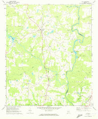 Gay Georgia Historical topographic map, 1:24000 scale, 7.5 X 7.5 Minute, Year 1971