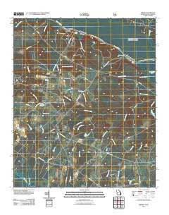 Girard Georgia Historical topographic map, 1:24000 scale, 7.5 X 7.5 Minute, Year 2011