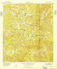 Glen Alta Georgia Historical topographic map, 1:24000 scale, 7.5 X 7.5 Minute, Year 1949