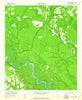 Glennville SW Georgia Historical topographic map, 1:24000 scale, 7.5 X 7.5 Minute, Year 1958