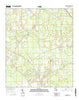 Glennville SE Georgia Current topographic map, 1:24000 scale, 7.5 X 7.5 Minute, Year 2014