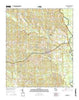 Glenwood Georgia Current topographic map, 1:24000 scale, 7.5 X 7.5 Minute, Year 2014