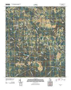 Gough Georgia Historical topographic map, 1:24000 scale, 7.5 X 7.5 Minute, Year 2011