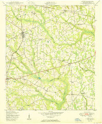 Gough Georgia Historical topographic map, 1:24000 scale, 7.5 X 7.5 Minute, Year 1950