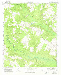 Grange Georgia Historical topographic map, 1:24000 scale, 7.5 X 7.5 Minute, Year 1972
