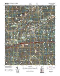 Greensboro Georgia Historical topographic map, 1:24000 scale, 7.5 X 7.5 Minute, Year 2011